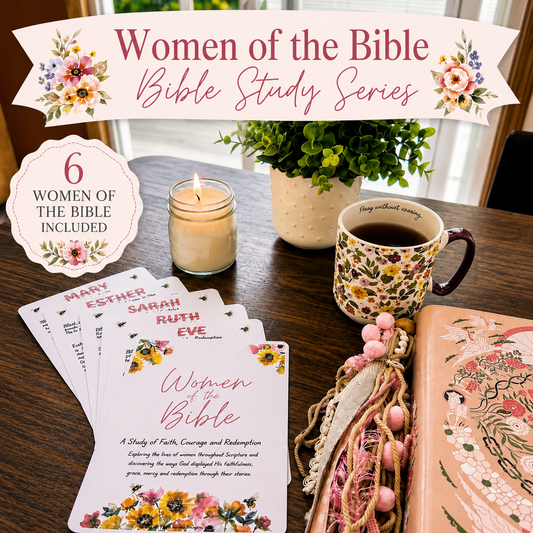 Women Of the Bible Loaded Bible Inserts | Bible Tip Ins | Bible Study | Scripture Study | Christian Gift for Women | Bible Journaling Kit