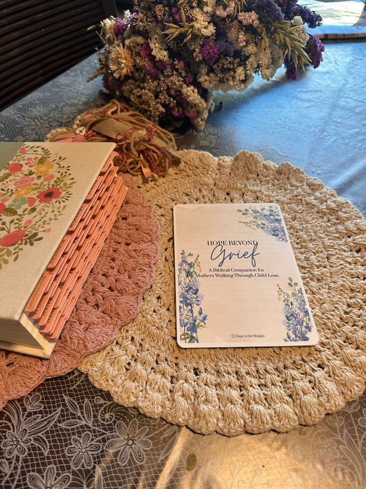 Hope Beyond Grief: Christian Bible Inserts for Child Loss